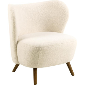 BUTACA MODERNA COLOR CREMA RUNA