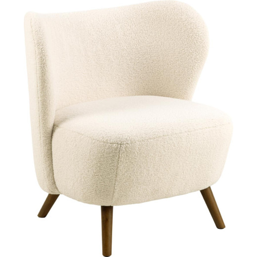 BUTACA MODERNA COLOR CREMA RUNA