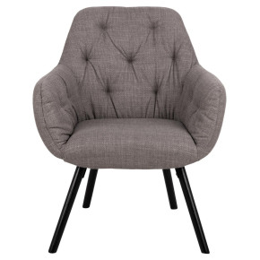 SILLÓN MARRÓN GRISÁCEO ALARIK