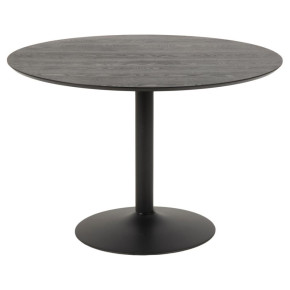 MESA DE COMEDOR NEGRO MATE SABINA