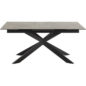 Mesa comedor extensible gris cerámica ARNE