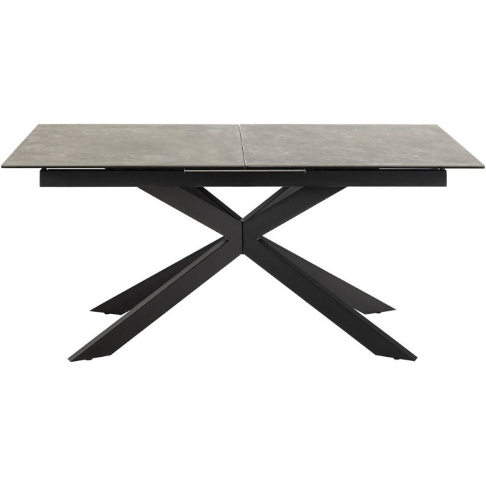 Mesa comedor extensible gris cerámica ARNE