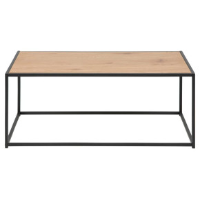 MESA DE CENTRO RECTANGULAR ROBLE NEGRO YVETTE