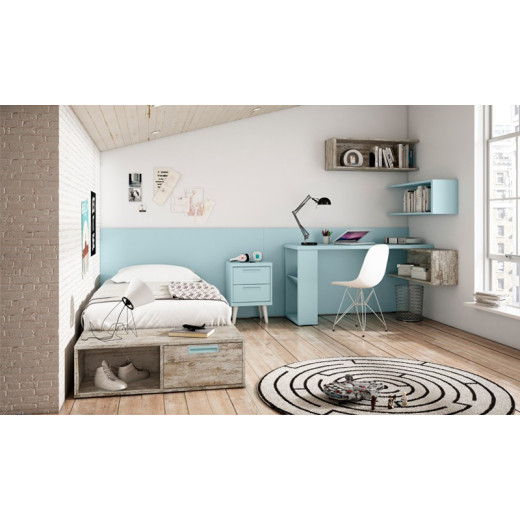 Cama juvenil con canapé Mat