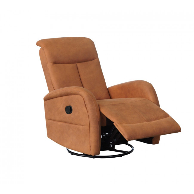 Sillón relax manual reclinable balancín y giratorio SIDNEY 360