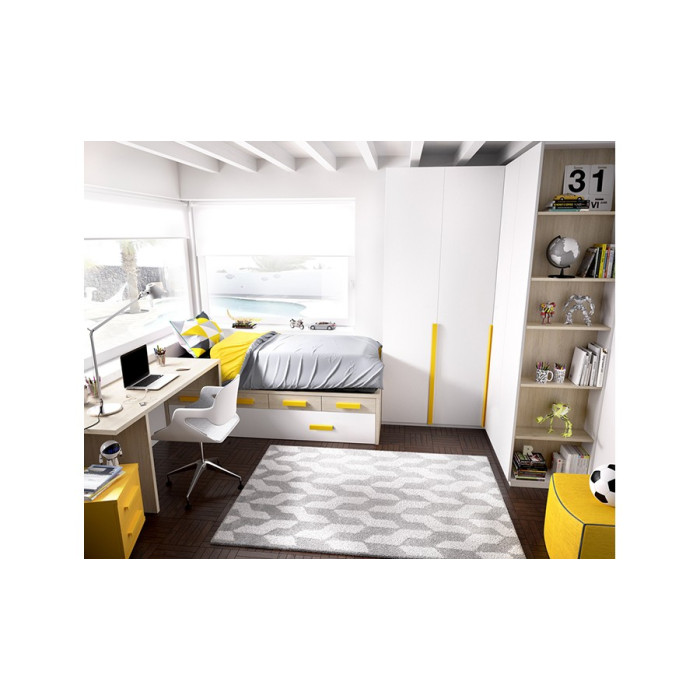 Conjunto dormitorio juvenil GLASGOW