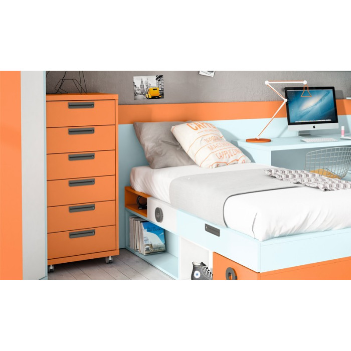 Sinfonier para dormitorio juvenil Robin