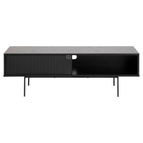 MESA DE TV INDUSTRIAL PEQUEÑA NEGRA FREYA