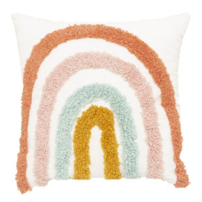 Cojín infantil con relieve ARCOIRIS
