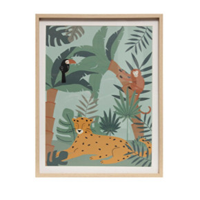 Cuadro infantil JUNGLE