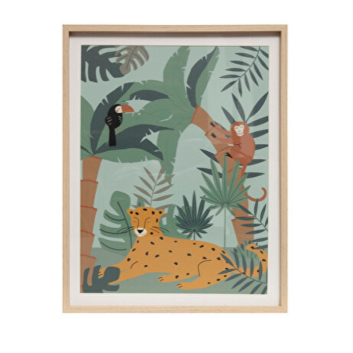 Cuadro infantil JUNGLE