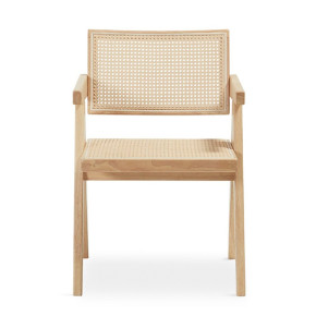 Silla de madera y ratán AQUILA