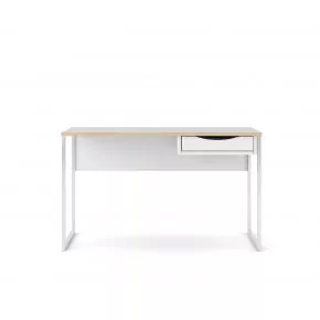 Mesa de escritorio con 1 cajón y patas metálicas TEAMS