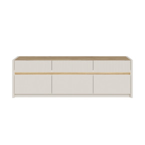 Mueble de televisión con luces led integradas OSLO