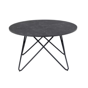 Mesa de centro tapa negra AREN