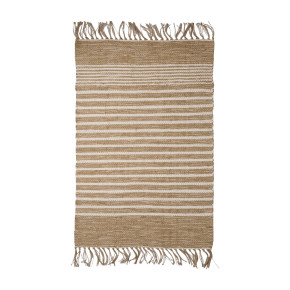 Alfombra rayas beige ZEIRA