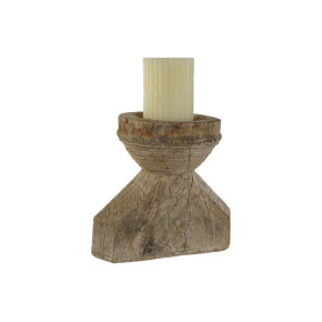Portavela madera teca NOCTA
