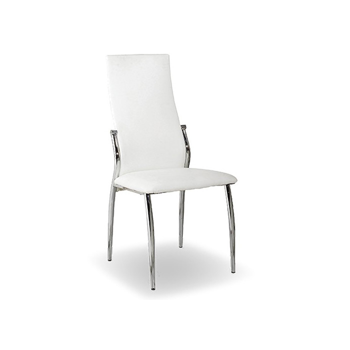 Silla de comedor blanca LEYRE