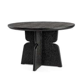 Mesa de comedor negra MATIZ