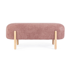 Banco pie de cama patas madera ORBE