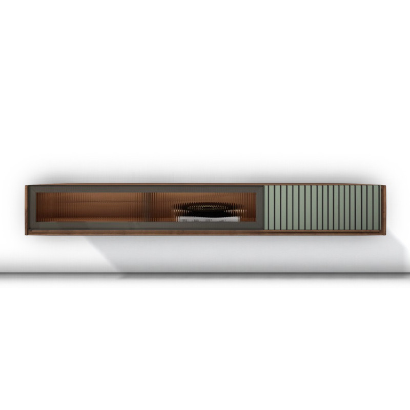 Mueble de televisión 1 cajon y puerta colgado RAÍZ