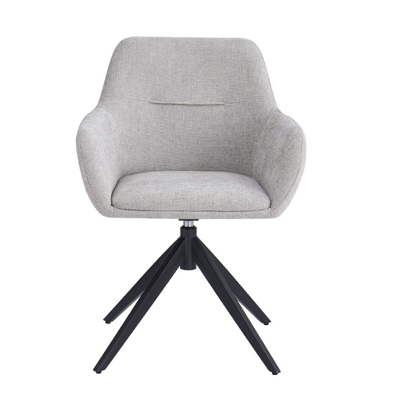 Silla tapizada giratoria JUTA