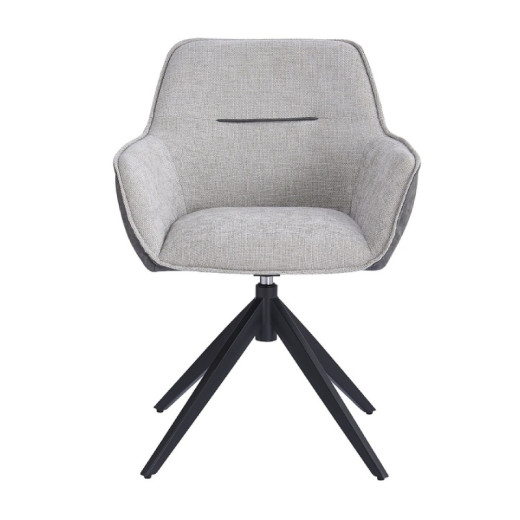 Silla tapizada giratoria JUTA