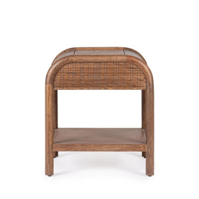 Mesita de noche de madera VENTO