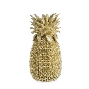 Piña decorativa dorada ARO