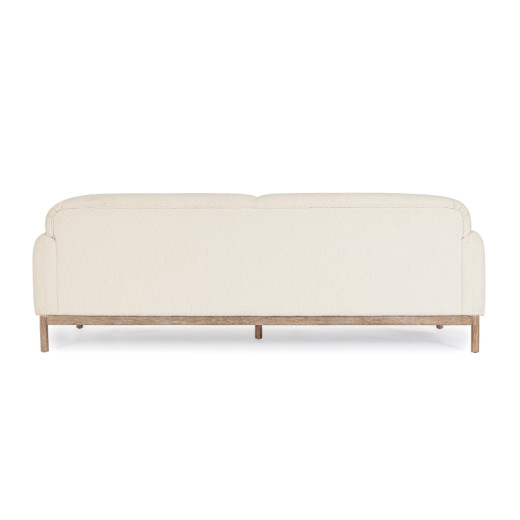 Sofá patas madera ECO