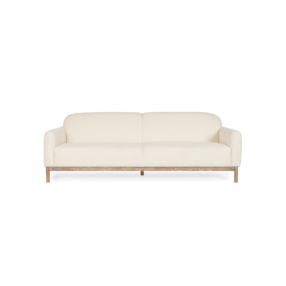 Sofá patas madera ECO