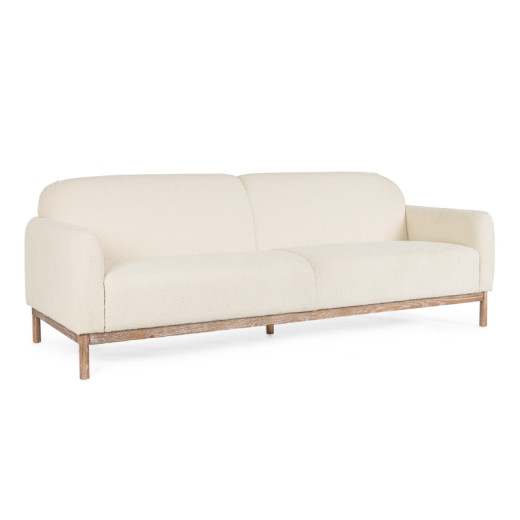 Sofá patas madera ECO