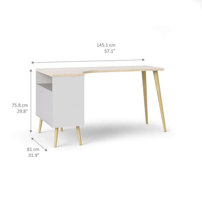 Mesa de estudio Delta