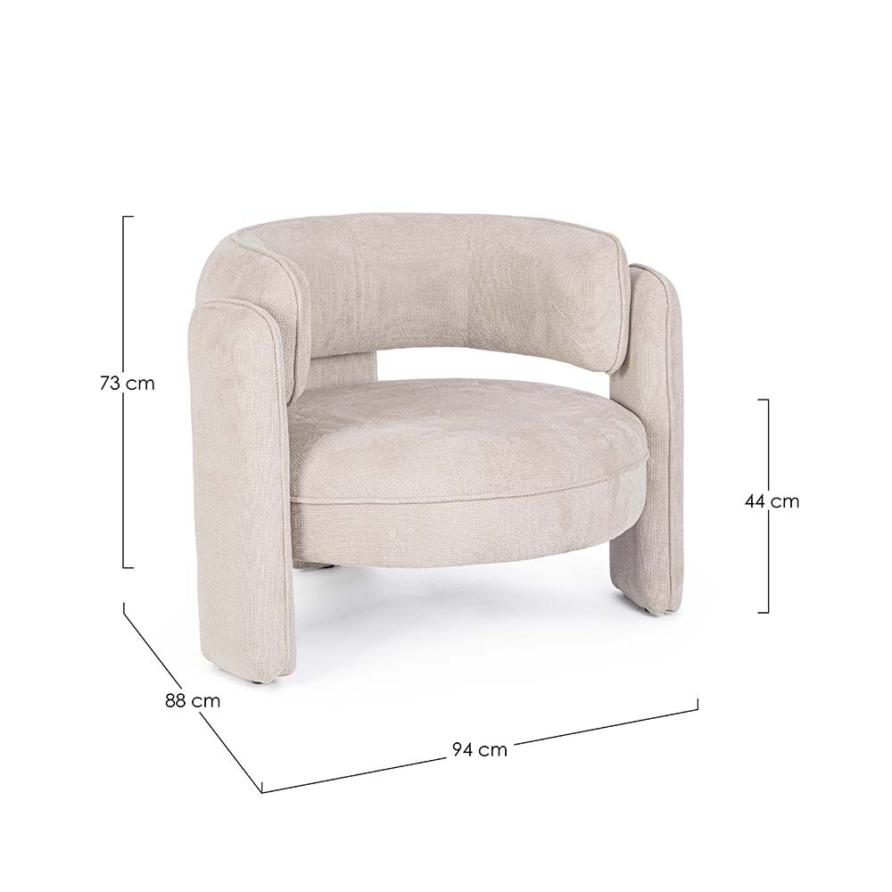 Sillón redondo ALIA