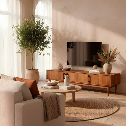 Mesa tv madera maciza ZANTE