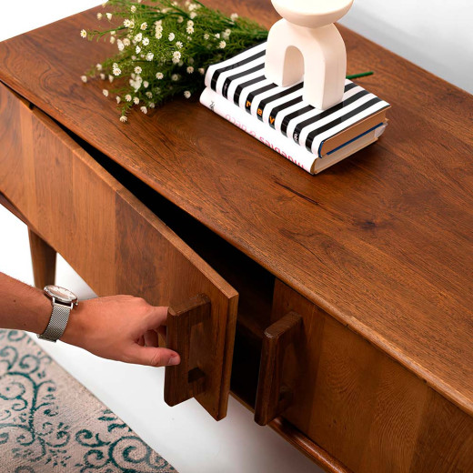 Mesa tv madera maciza ZANTE