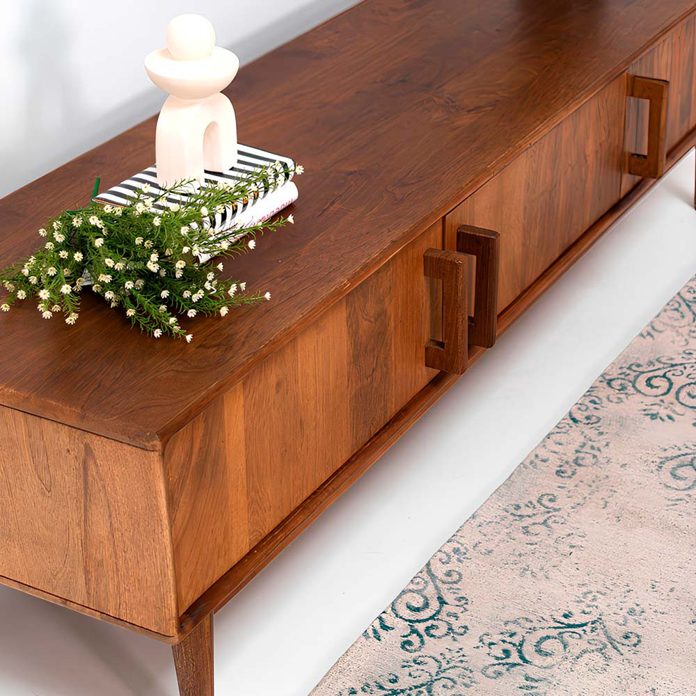 Mesa tv madera maciza ZANTE