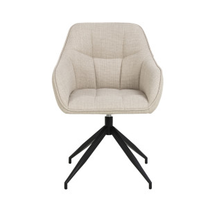 Silla de comedor color crudo AXEL