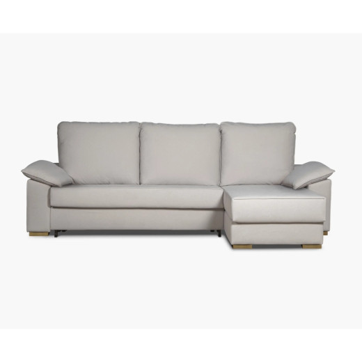 Sofá chaiselongue con cama DORIA