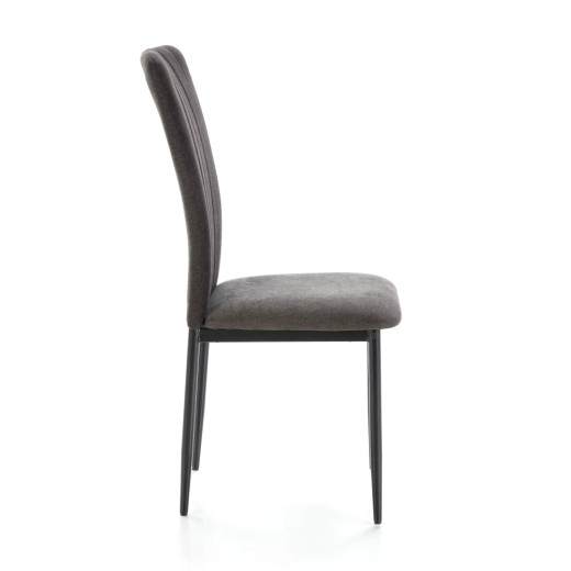 Silla tapizada respaldo alto LYNE