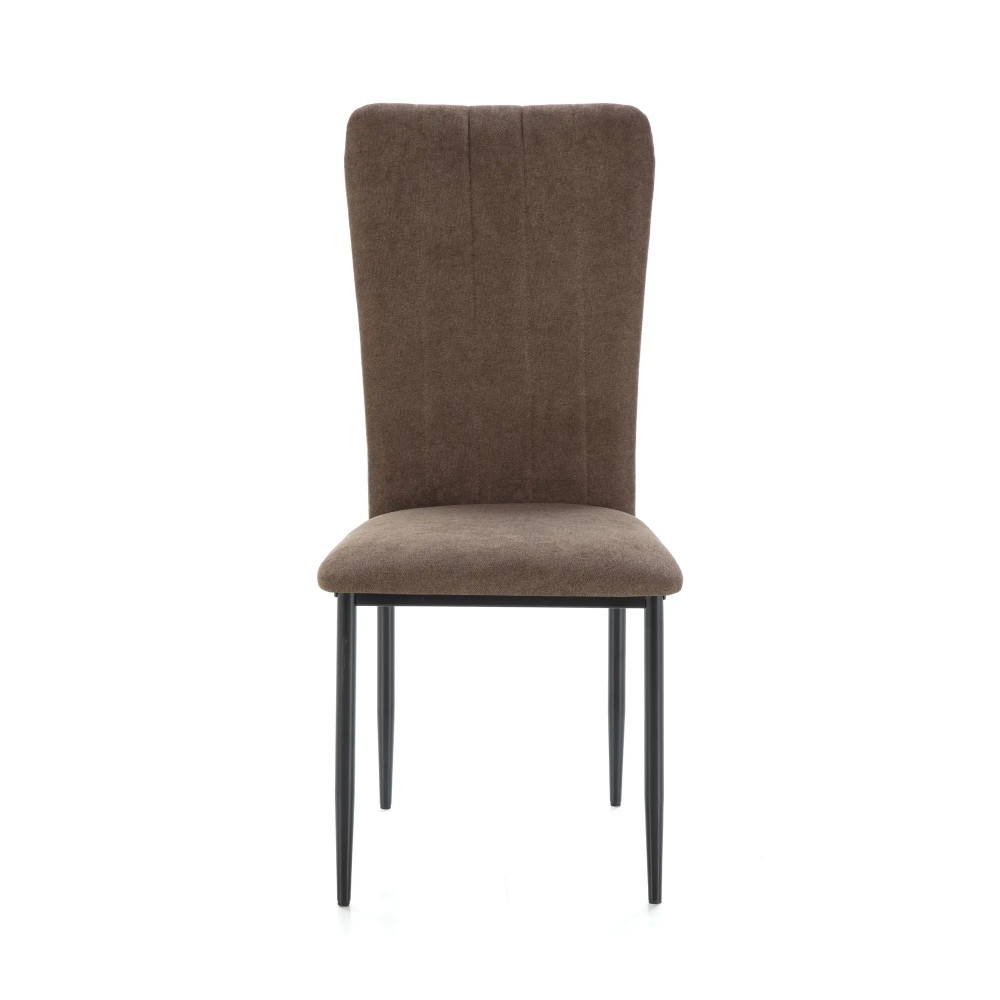 Silla tapizada respaldo alto LYNE