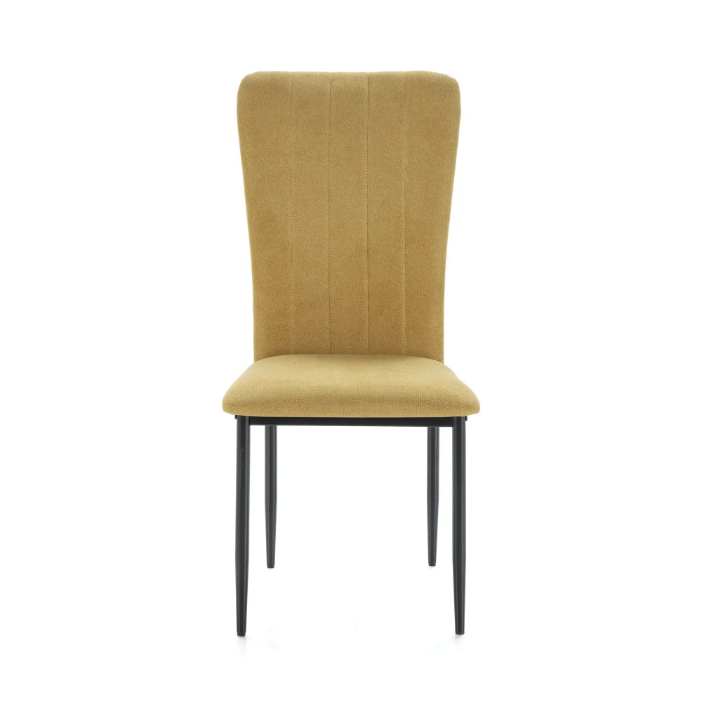 Silla tapizada respaldo alto LYNE