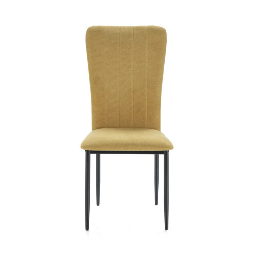 Silla tapizada respaldo alto LYNE