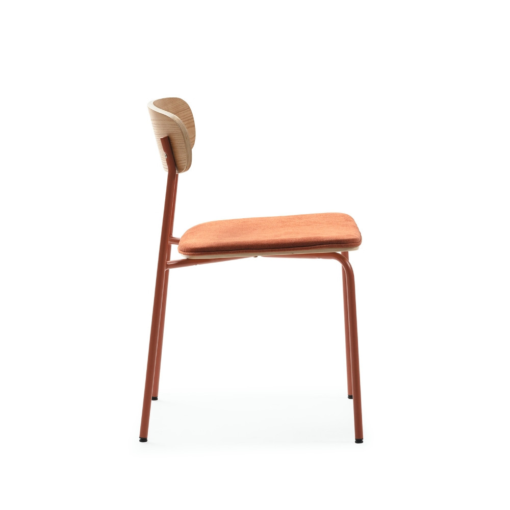 Pack 2 sillas asiento y respaldo madera OLEN