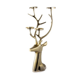 Candelabro dorado TESTA