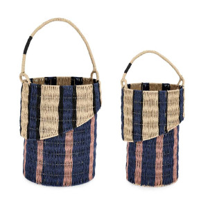 Set 2 cestas con asas KAYA