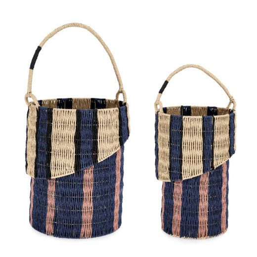 Set 2 cestas con asas KAYA