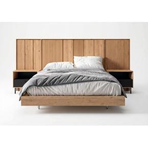 Dormitorio cabecero con alas + 2 mesillas SOULMATE