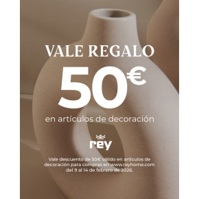 Vale 50€ dto en decoración del 9 al 14 de ferbero