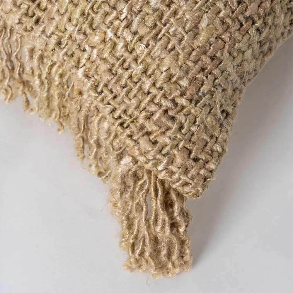 Cojín con flecos SAHARA